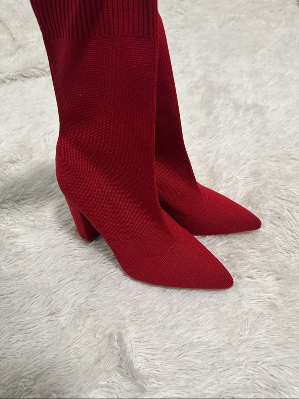 🕯️ NWOT Amazon Stretch Calf Height Boot - Picture 2 of 5